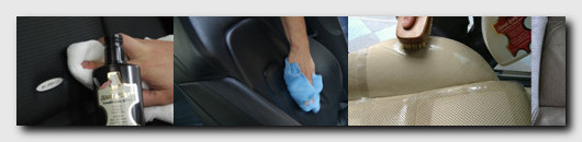mycie tapicerki skórzanej auta katowice